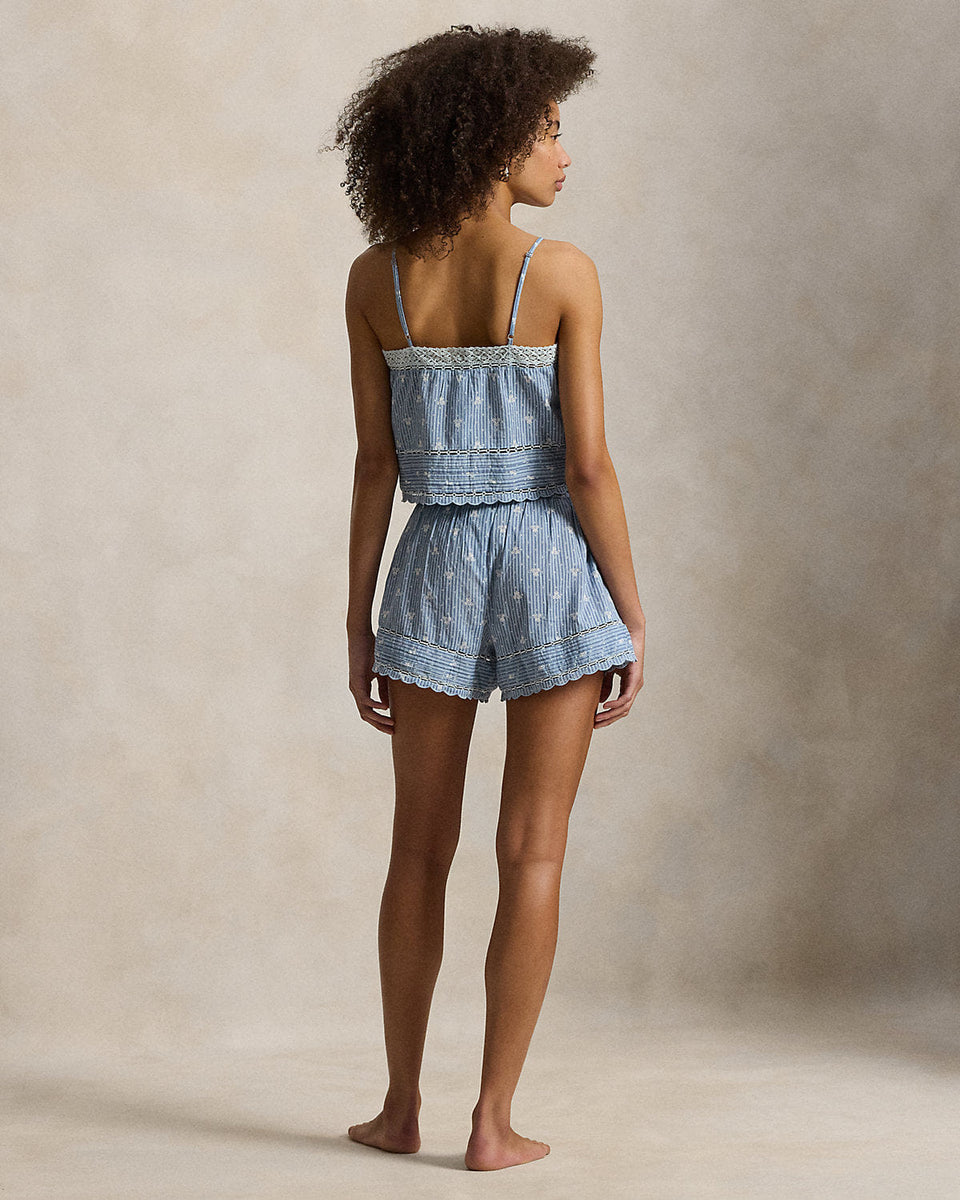 Ralph Lauren Cotton Voile Cami Short Pajama Set