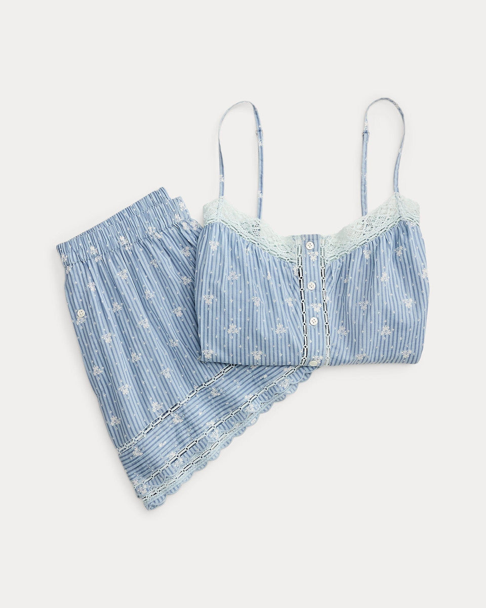 Ralph Lauren Cotton Voile Cami Short Pajama Set