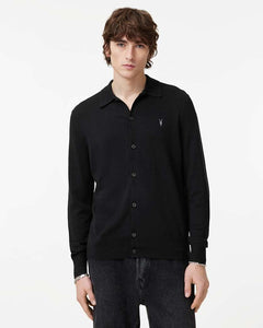 Allsaints Kilburn Ramskull Cardigan Black