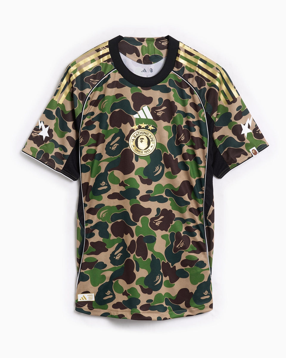 adidas Jersey T-Shirt con gráfico Slim adidas Originals x BAPE Football para hombre