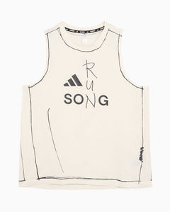 adidas Tank Top con gráfico adidas Performance x Song For The Mute Running adi365 para mujer