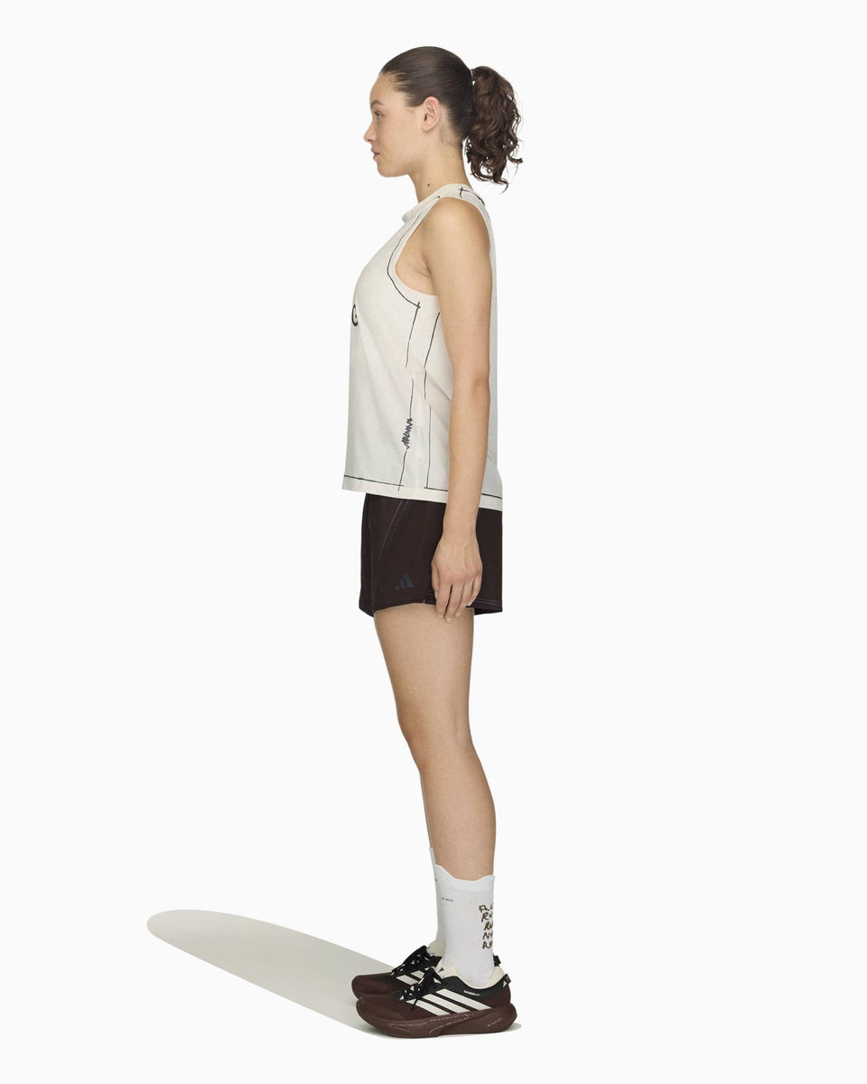 adidas Tank Top con gráfico adidas Performance x Song For The Mute Running adi365 para mujer