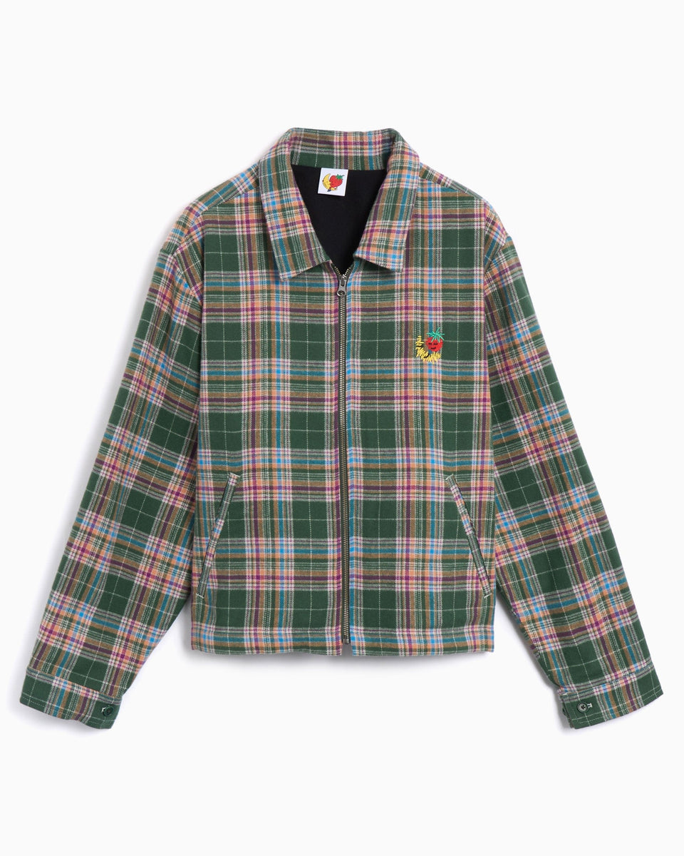 Sky High Farm Workwear Work Jacket Sky High Farm Workwear Flannel Gas Station Unisex Jacket Unisex