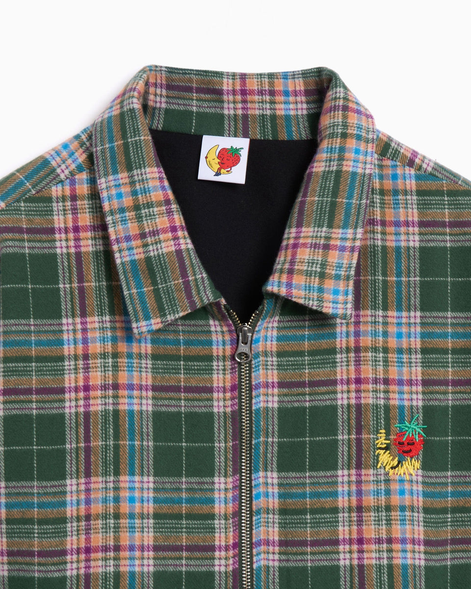 Sky High Farm Workwear Work Jacket Sky High Farm Workwear Flannel Gas Station Unisex Jacket Unisex