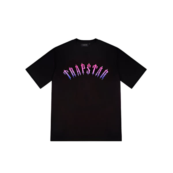 Trapstar Liquid Arch Edition Tee 'Black Black'