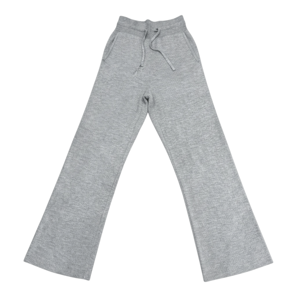 Uniqlo Washable Knit Ribbed Pants – Gray (Women’s)