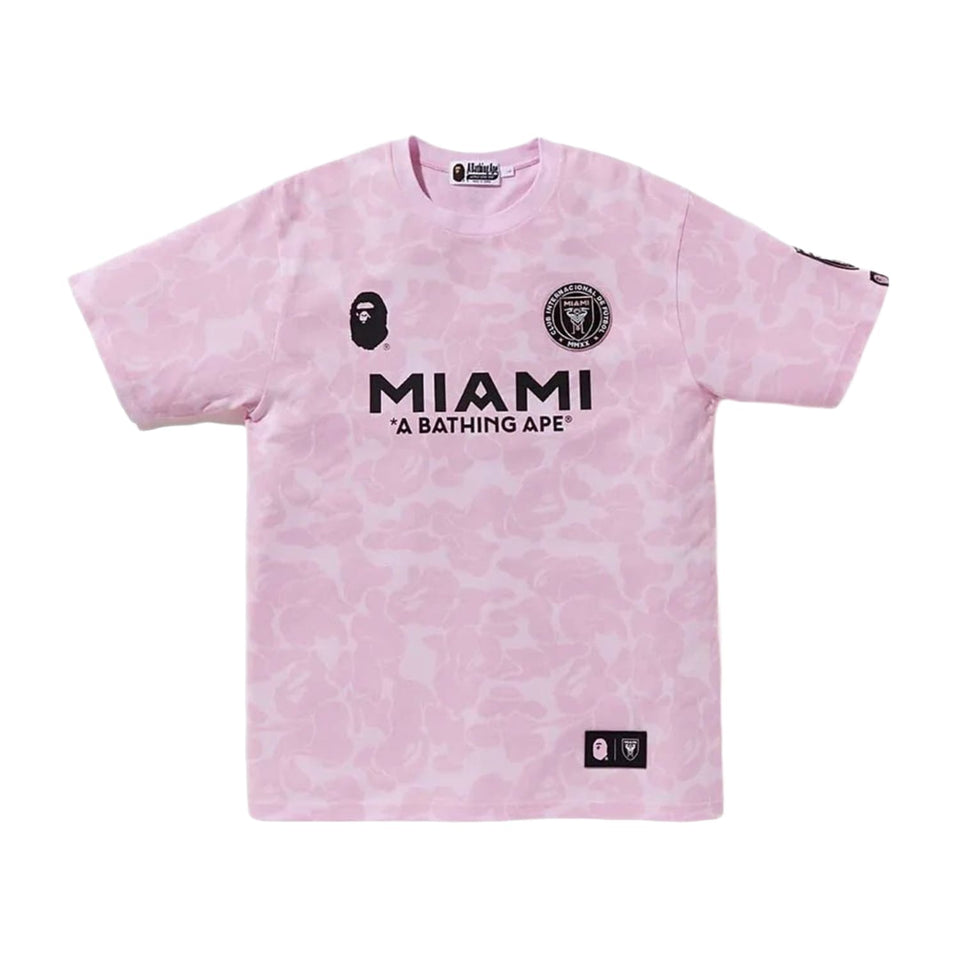 BAPE x Inter Miami CF Camo Tee Pink