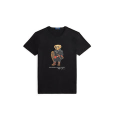 Ski Bear Embroidered T-Shirt