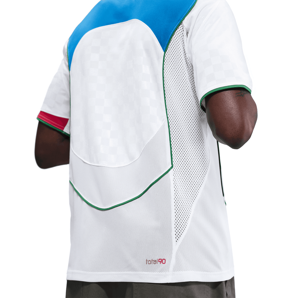 Nike TOTAL 90 DRI-FIT SOCCER JERSEY - WHITE / ITALY BLUE