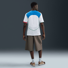 Nike TOTAL 90 DRI-FIT SOCCER JERSEY - WHITE / ITALY BLUE