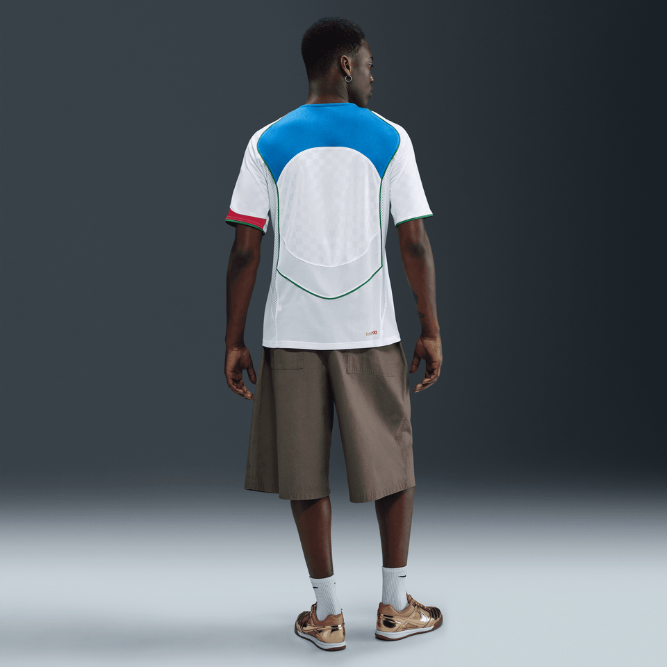 Nike TOTAL 90 DRI-FIT SOCCER JERSEY - WHITE / ITALY BLUE