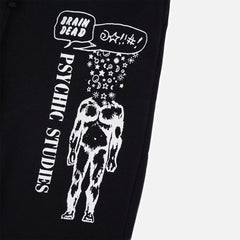 Brain Dead PSYCHIC STUDIES SWEATPANT - BLACK