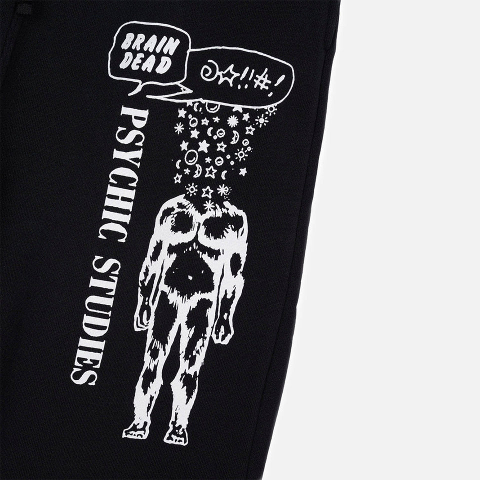 Brain Dead PSYCHIC STUDIES SWEATPANT - BLACK
