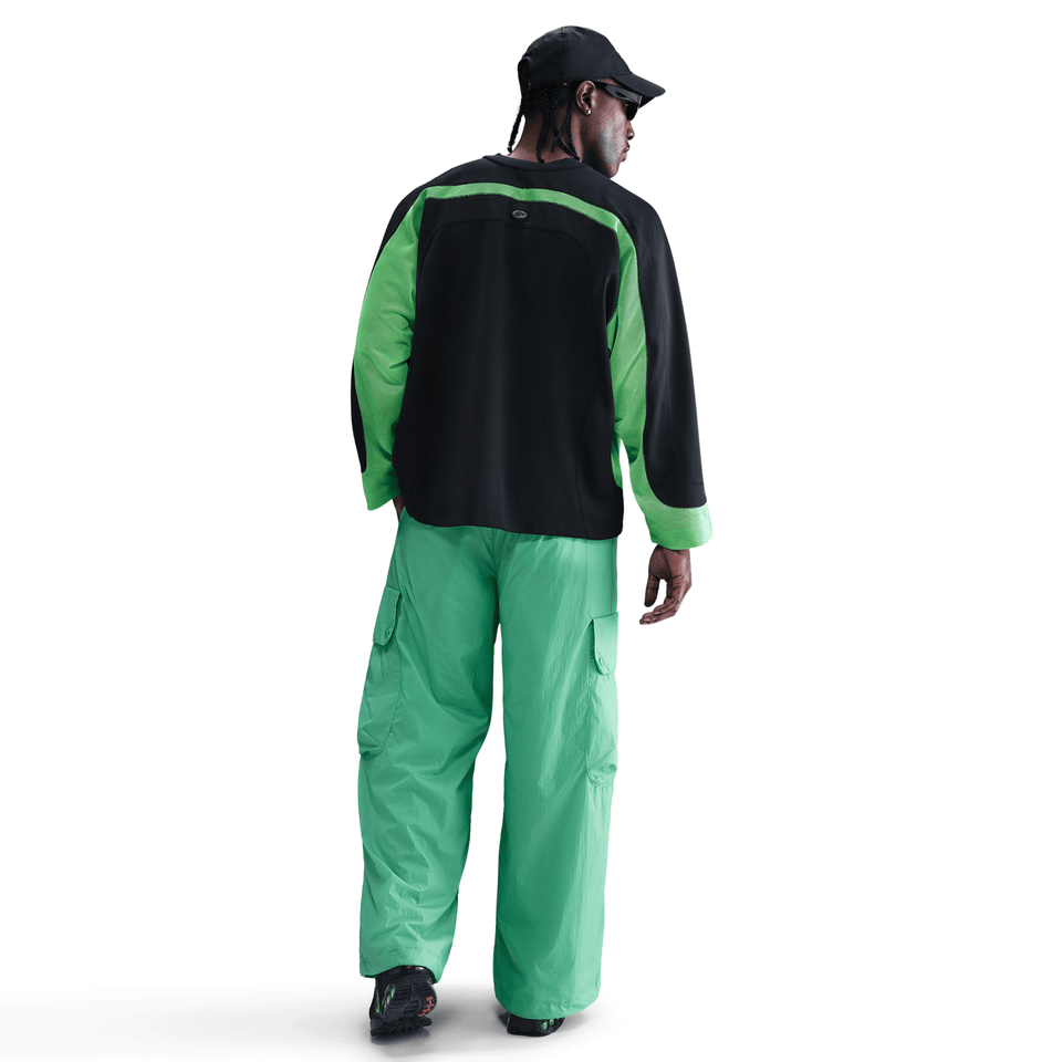 Nike PROJECT F.R.O.G. L/S JELLY JERSEY - BLACK / GREEN SHOCK