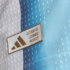 adidas ARGENTINA '26 HOME MESSI AUTHENTIC JERSEY - WHITE / ICEY BLUE