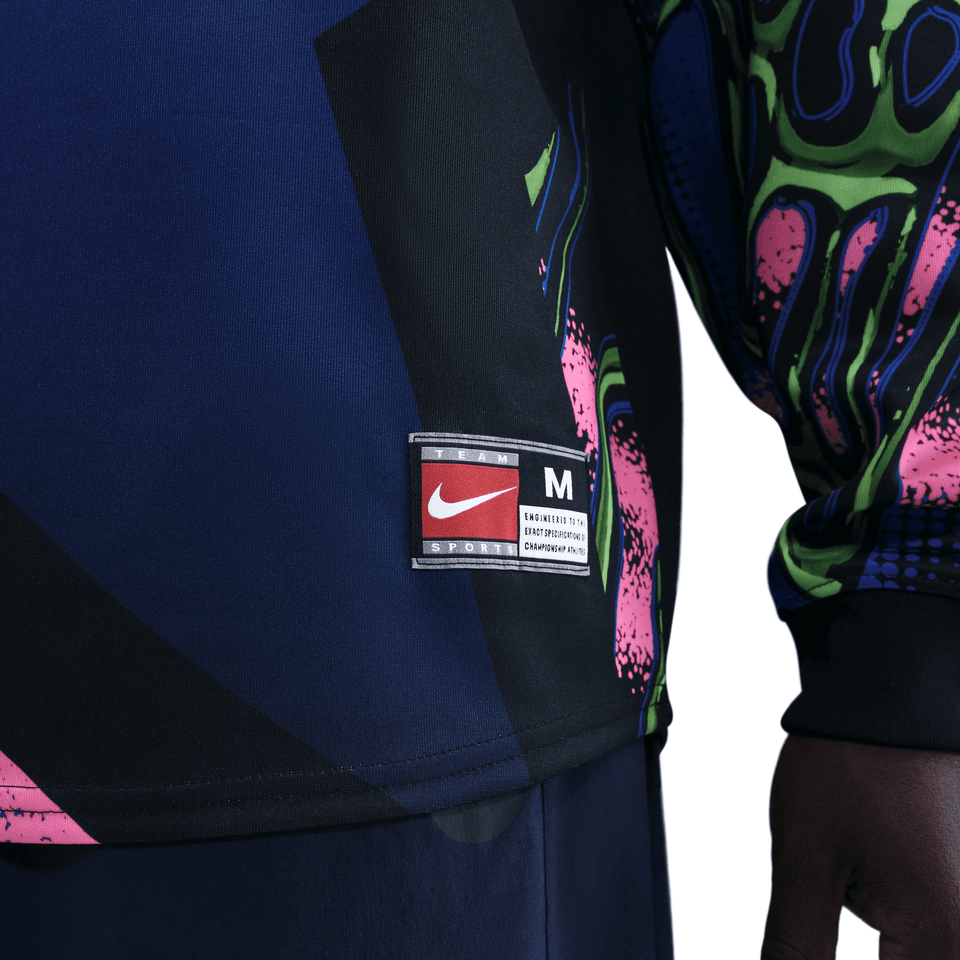 Nike NIGERIA NATIONAL TEAM GOALKEEPER JERSEY LOOSE FIT - BLACK / HYPER PINK