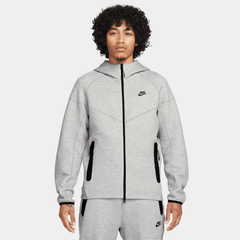Nike TECH FLEECE FULL-ZIP HOODIE - GRAPHITE