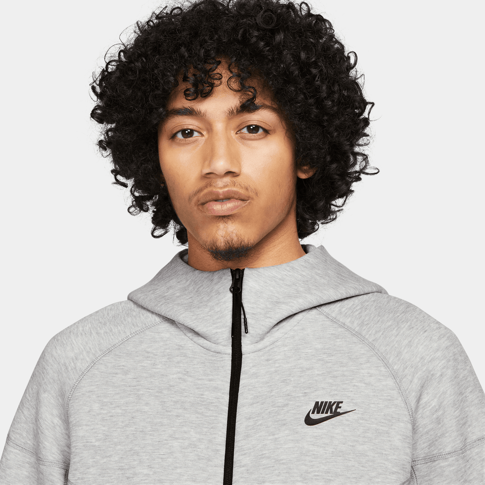 Nike TECH FLEECE FULL-ZIP HOODIE - GRAPHITE