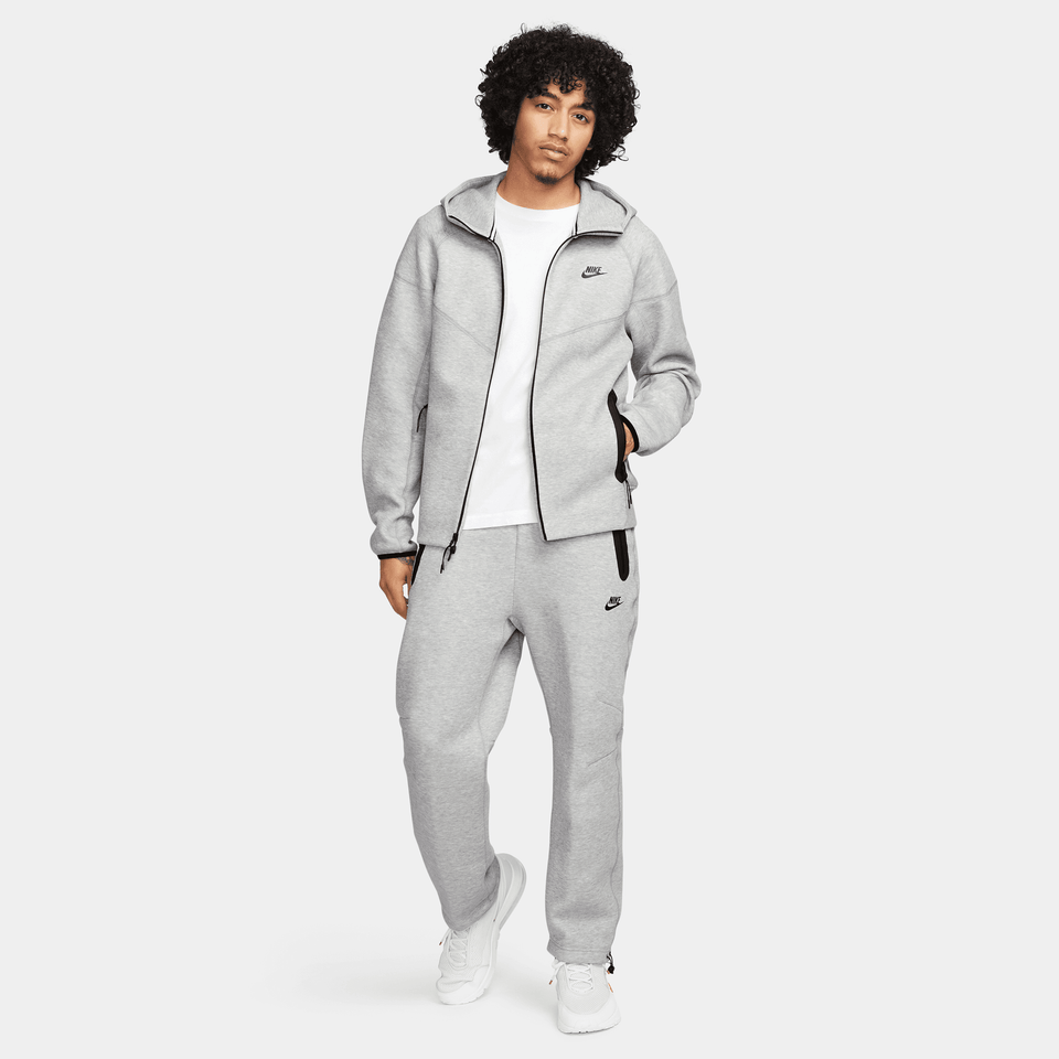 Nike TECH FLEECE FULL-ZIP HOODIE - GRAPHITE