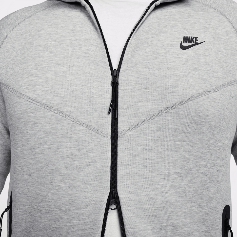 Nike TECH FLEECE FULL-ZIP HOODIE - GRAPHITE