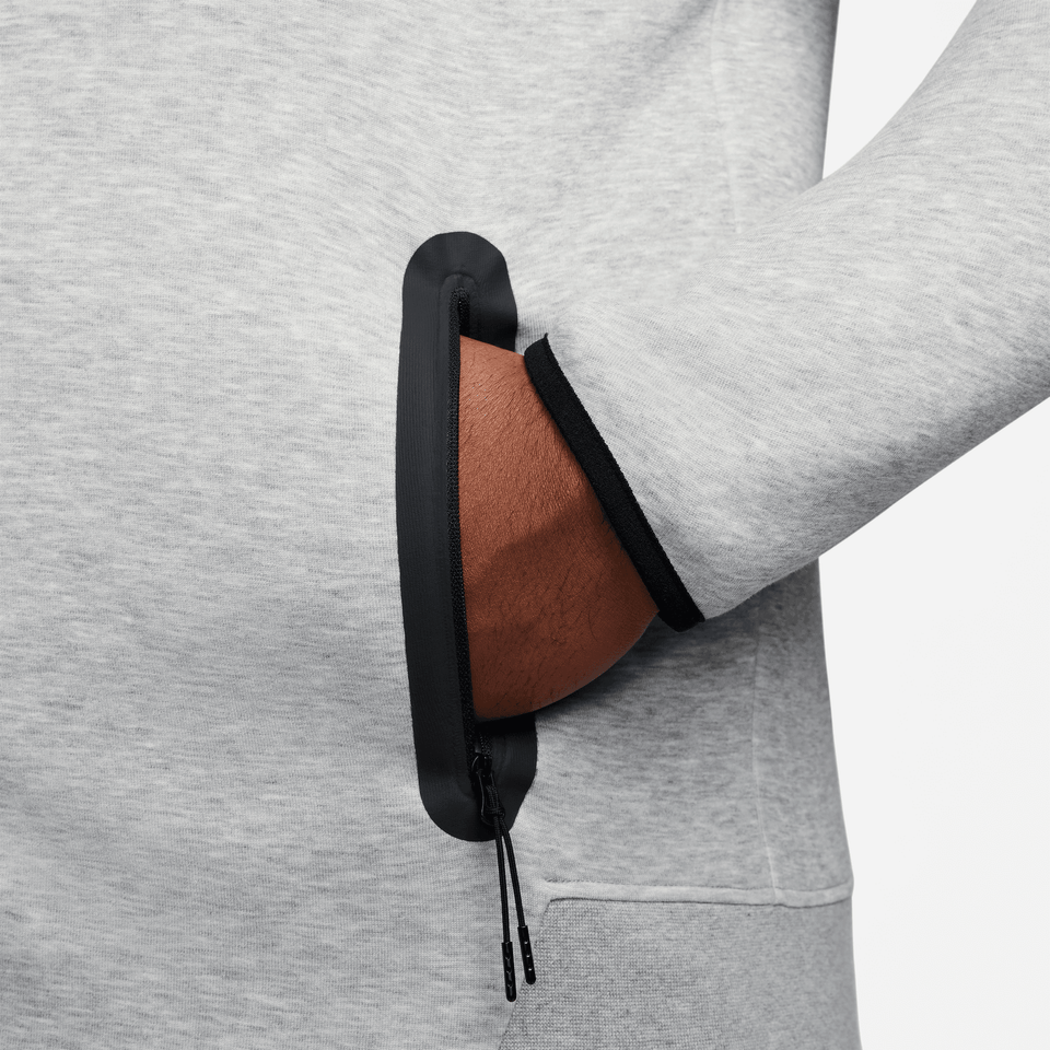 Nike TECH FLEECE FULL-ZIP HOODIE - GRAPHITE