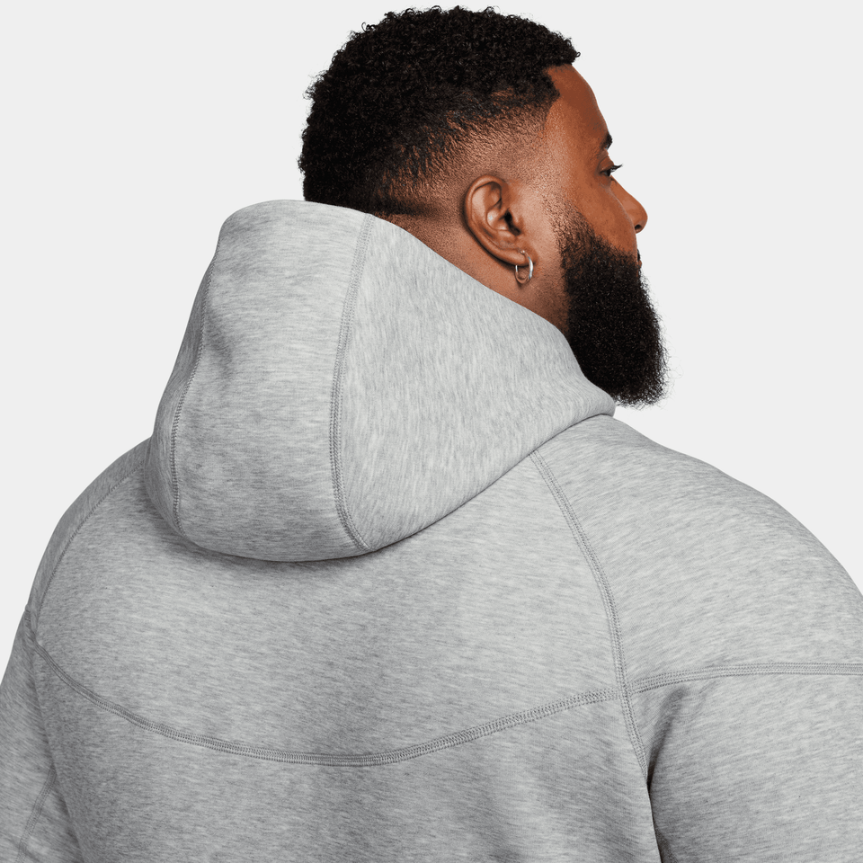 Nike TECH FLEECE FULL-ZIP HOODIE - GRAPHITE