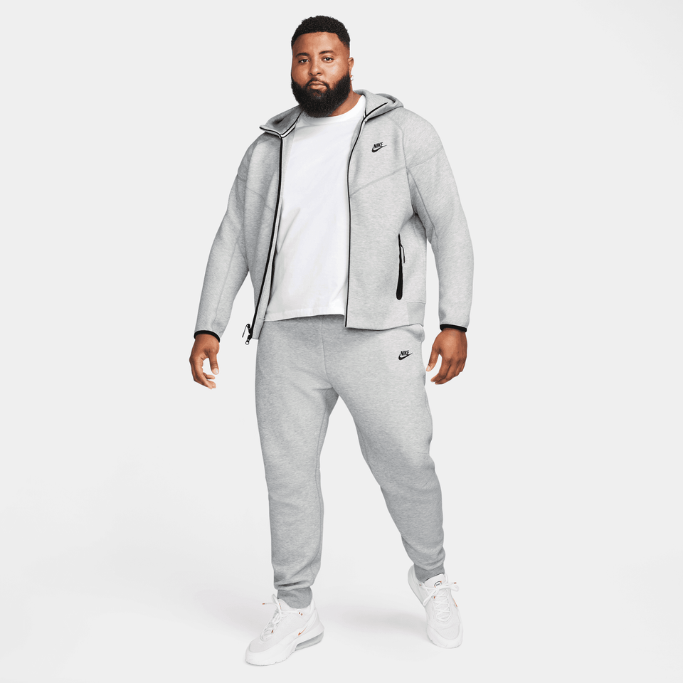Nike TECH FLEECE FULL-ZIP HOODIE - GRAPHITE