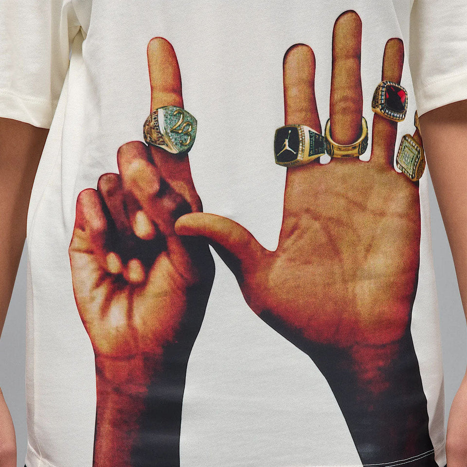 Air Jordan Flight MVP Rings Tee 'White'