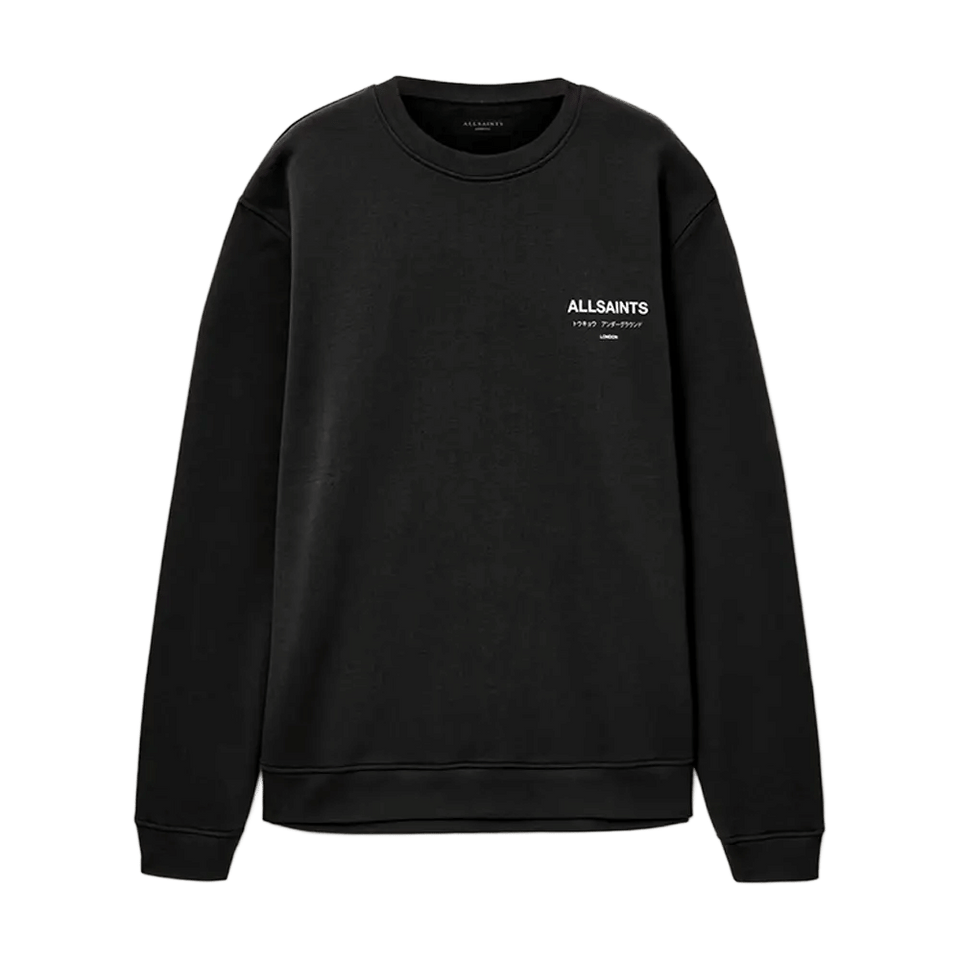 ALLSAINTS Underground Relaxed Fit Crew Neck Sweatshirt