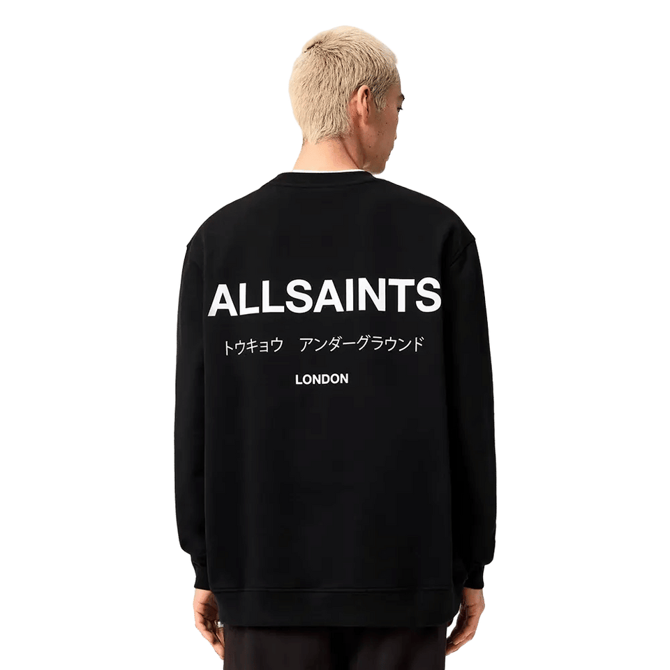 ALLSAINTS Underground Relaxed Fit Crew Neck Sweatshirt