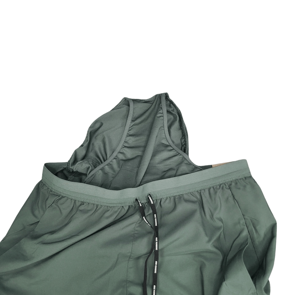 Nike Flex Stride Shorts Forest Green 7"