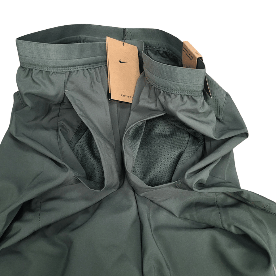Nike Flex Stride Shorts Forest Green 7"