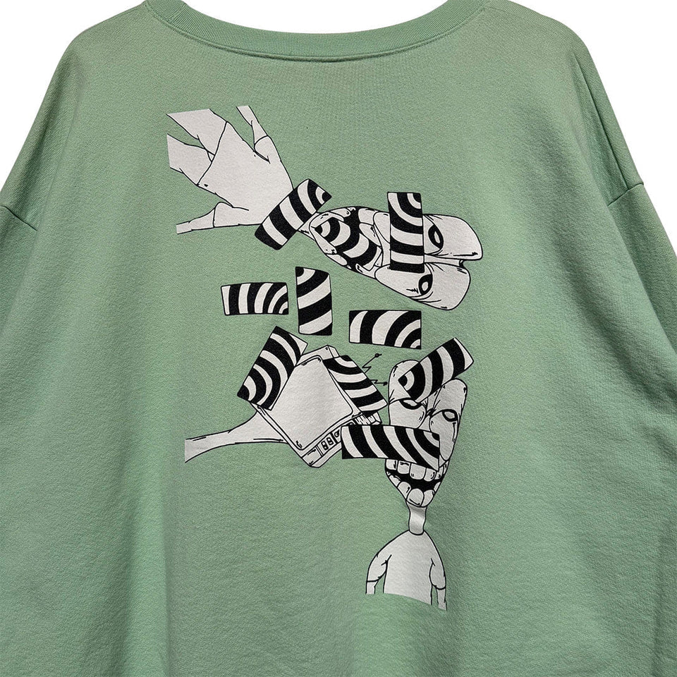 Chrome Hearts Matty Boy "Lust" Crewneck Sweatshirt Seafoam