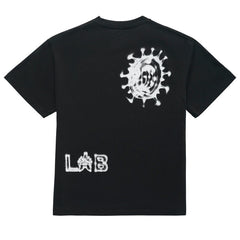 Fox Lab Airbrushed Tee - Black