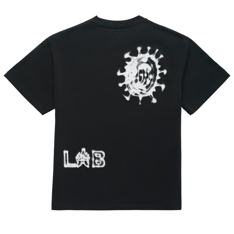 Fox Lab Airbrushed Tee - Black