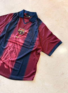 Cactus Jack Travis Scott x Nike x FC Barcelona Retro 2000/01 Home Skeleton Jersey Multicolor
