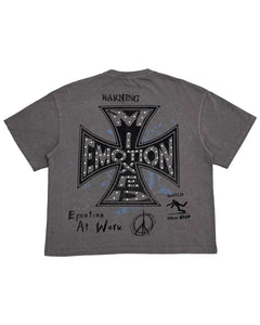 Mixed Emotions Friends Tee Grey