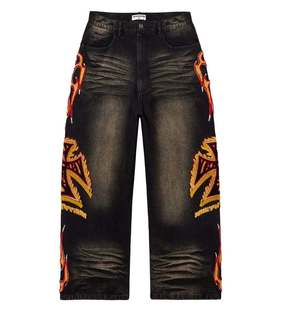 Vale Forever Inferno Denim Jeans Black
