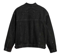 Air Jordan Nike Jordan x Levi's Type III Trucker Jacket Black / Wash Black