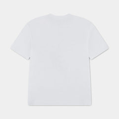 Air Jordan Skyline Rings Grade School Short Sleeve Shirt (White)