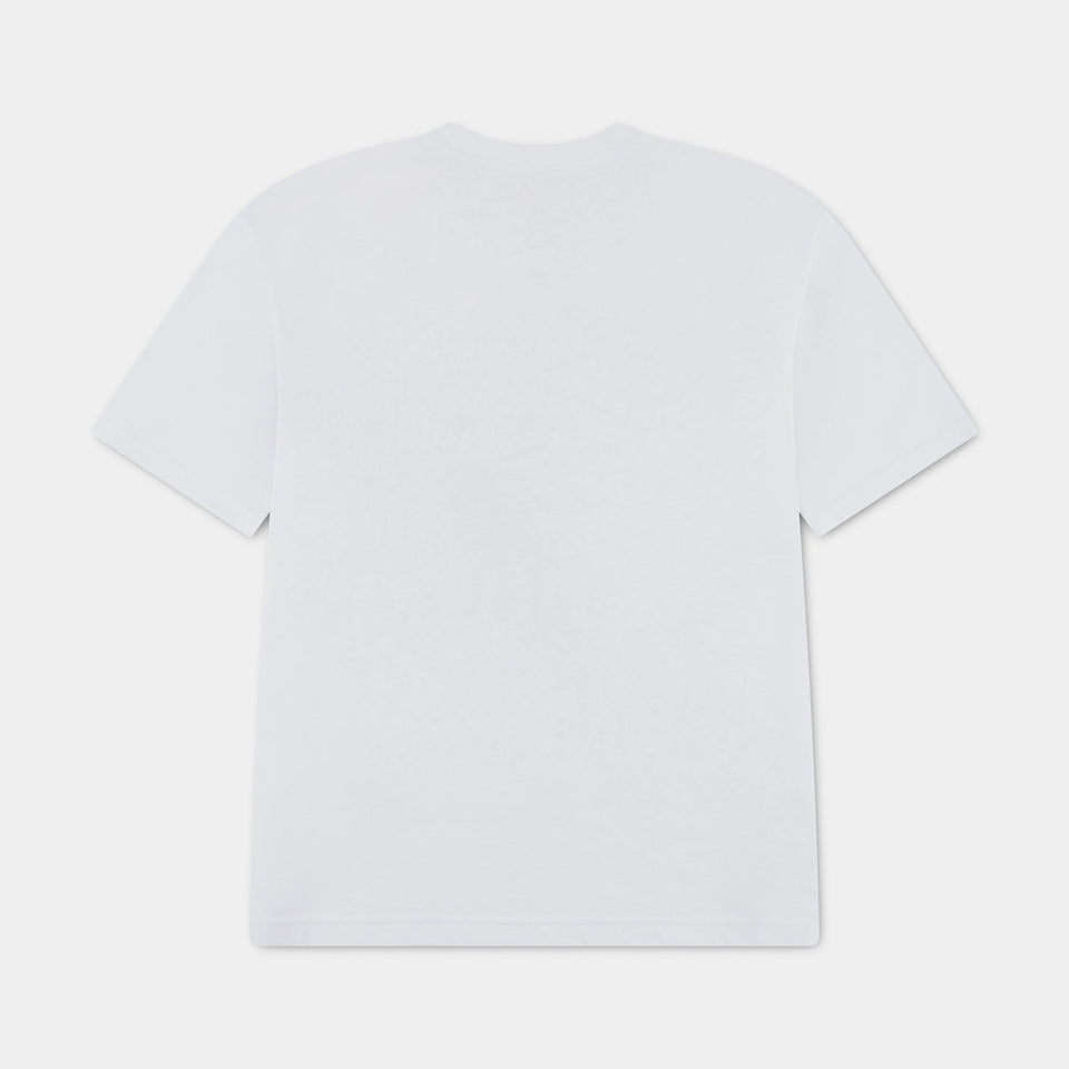 Air Jordan Skyline Rings Grade School Short Sleeve Shirt (White)