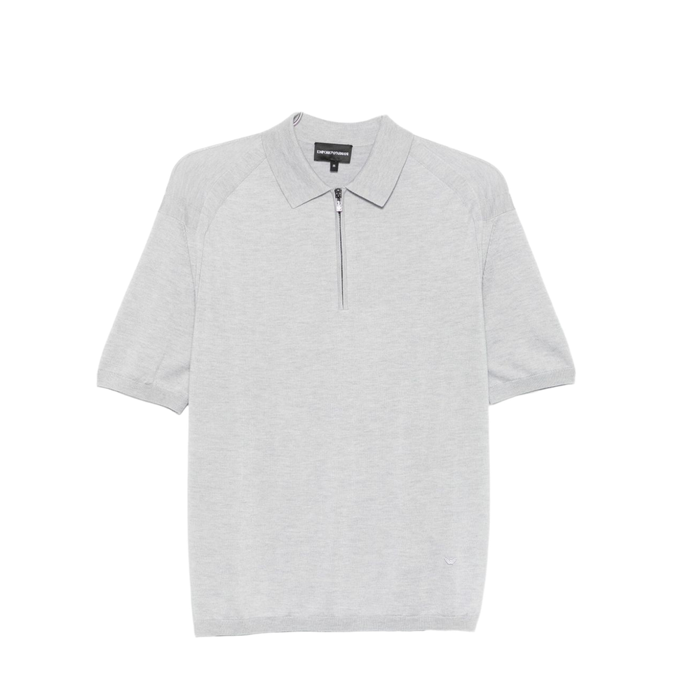 Wool Blend Polo Shirt