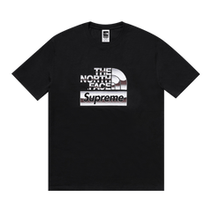 Supreme The North Face Metallic Logo T-Shirt Black