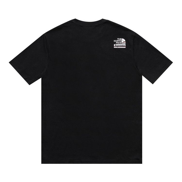 Supreme The North Face Metallic Logo T-Shirt Black