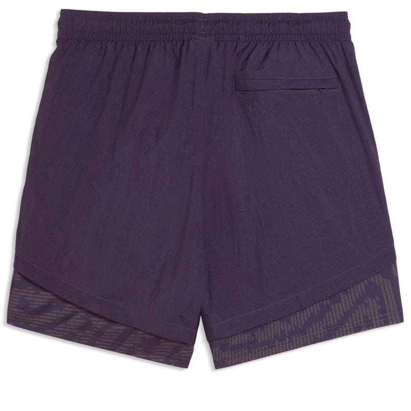 Puma Salehe Bembury x Puma Portugal KING Shorts - Deep Plum