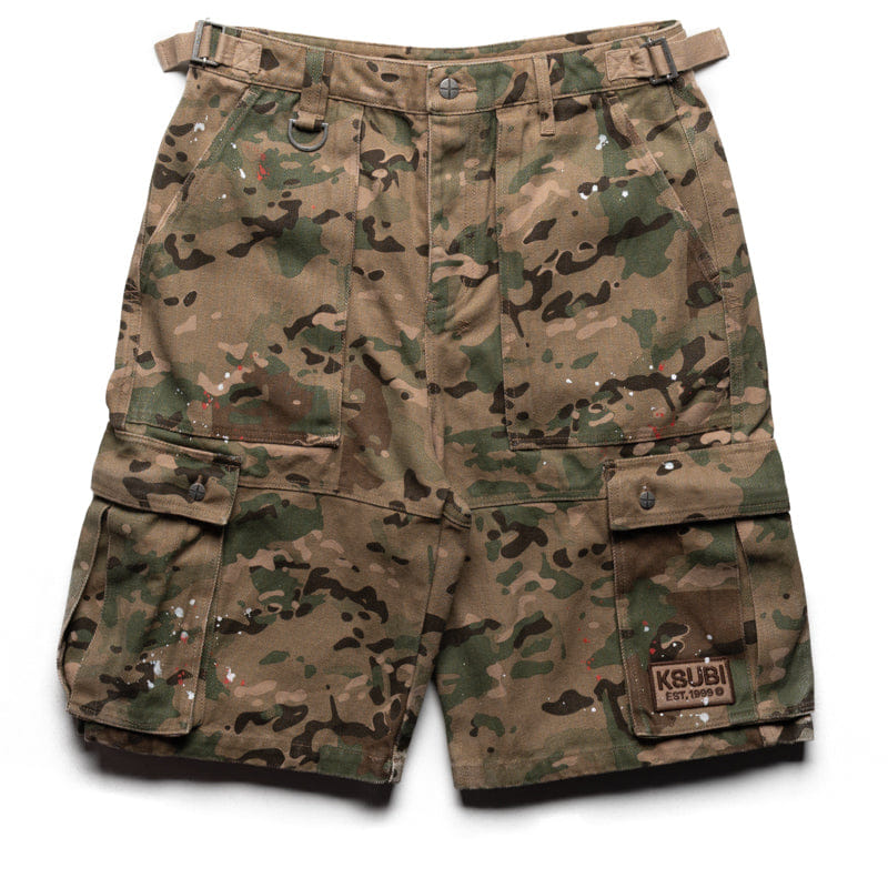 Ksubi Trooper Cargo Shorts - Woodland