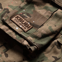 Ksubi Trooper Cargo Shorts - Woodland