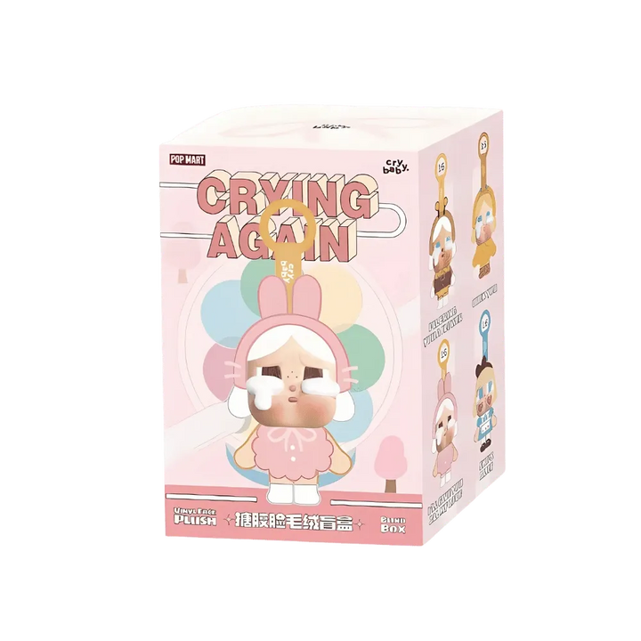 Pop Mart CryBaby Crying Again Series Vinyl Face Plush Single Blind Box