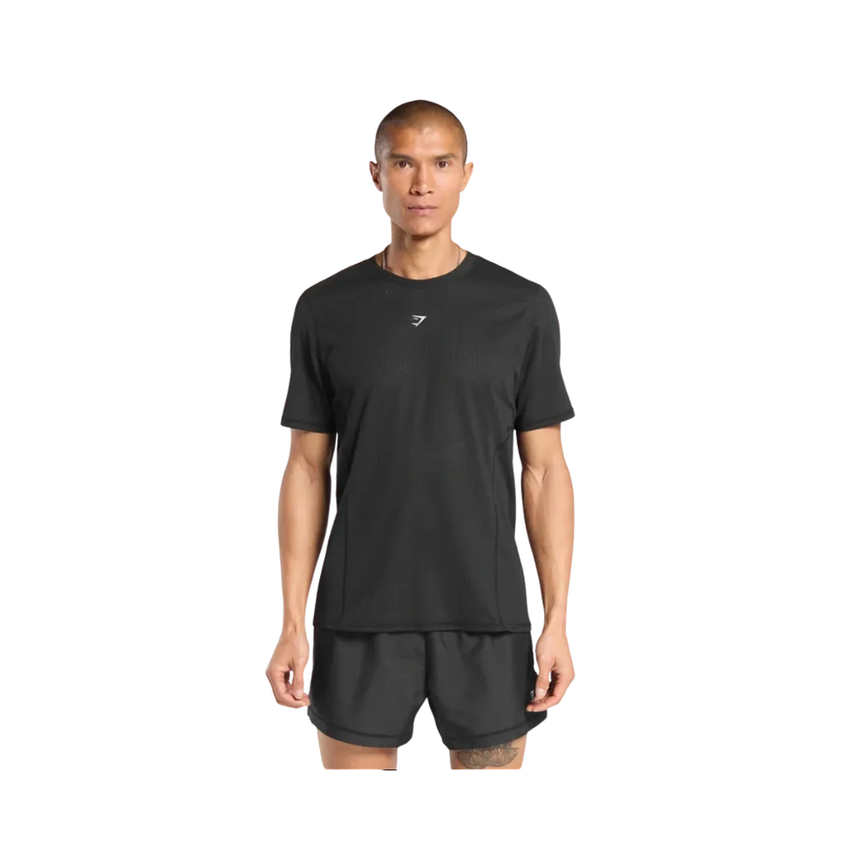 Gymshark Running T-Shirt Slim Fit Black