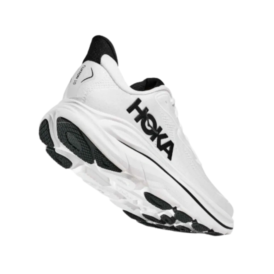 Hoka Clifton 10 White And Black